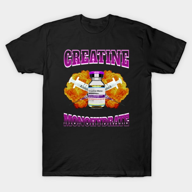 Creatine Parody Vintage T-Shirt by RuthlessMasculinity